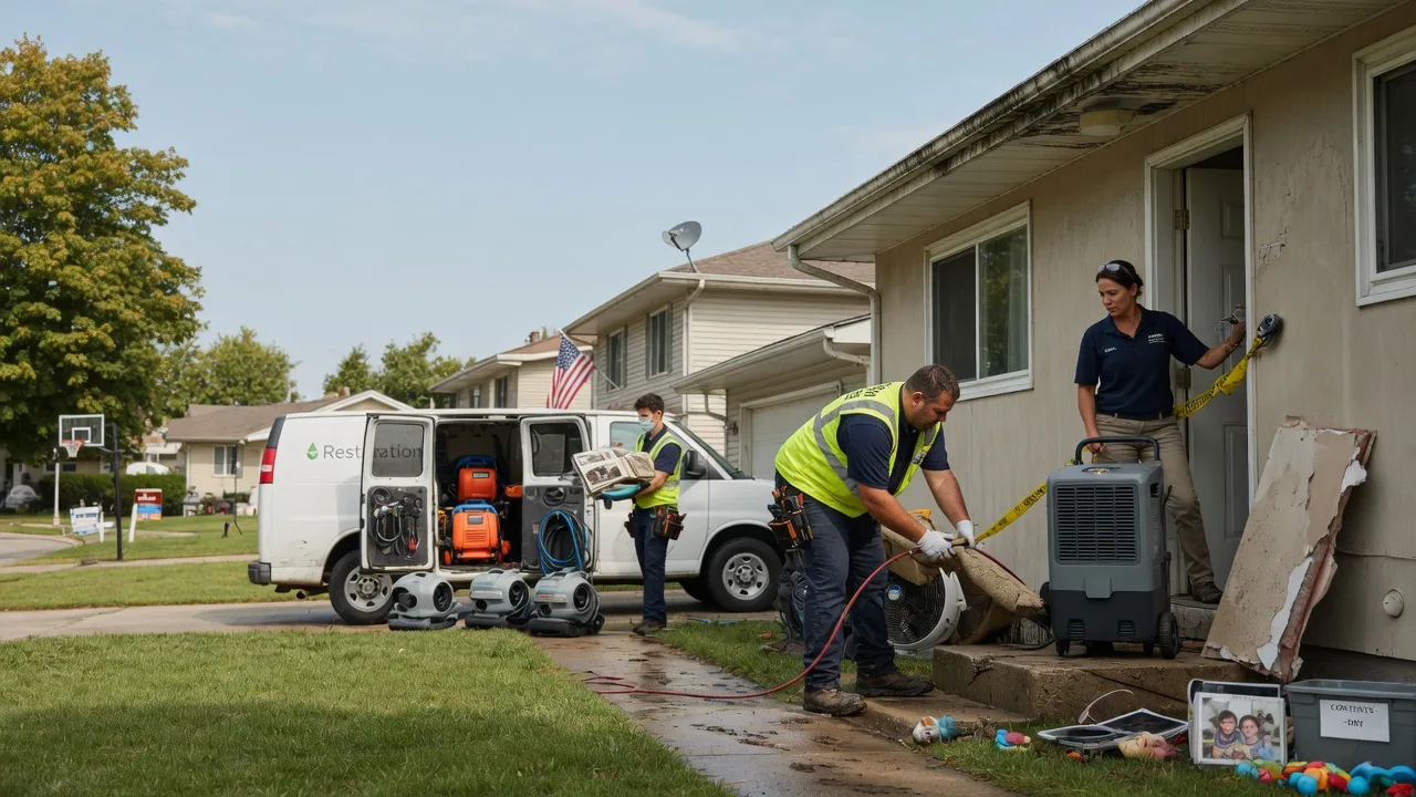 Water Damage Restoration in Harbinger, NC near me
